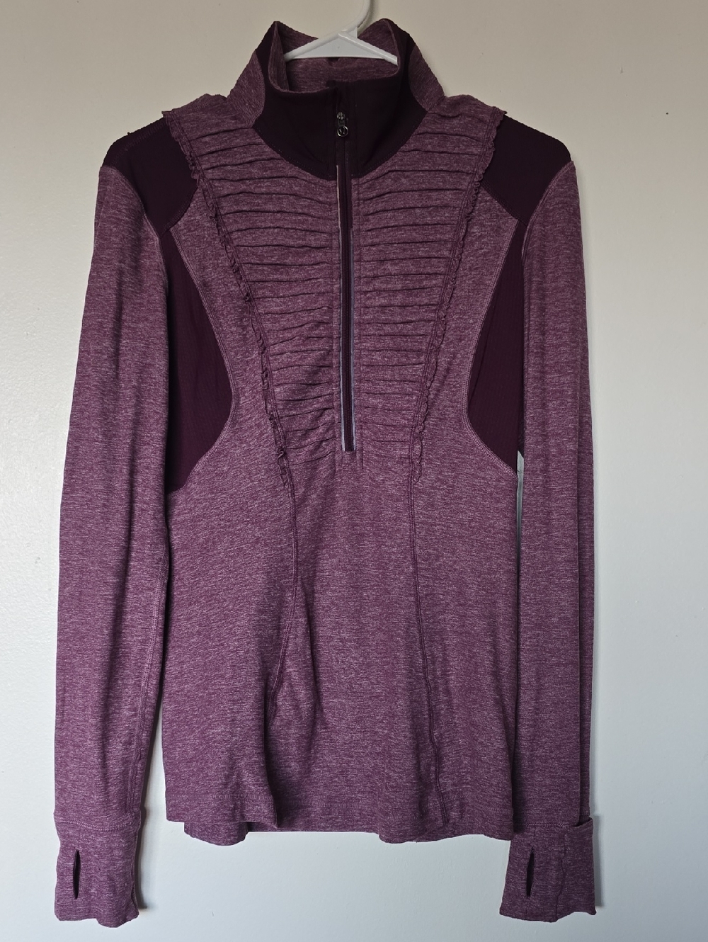 lululemon athletica Plum Half-Zip Utility Jacket
